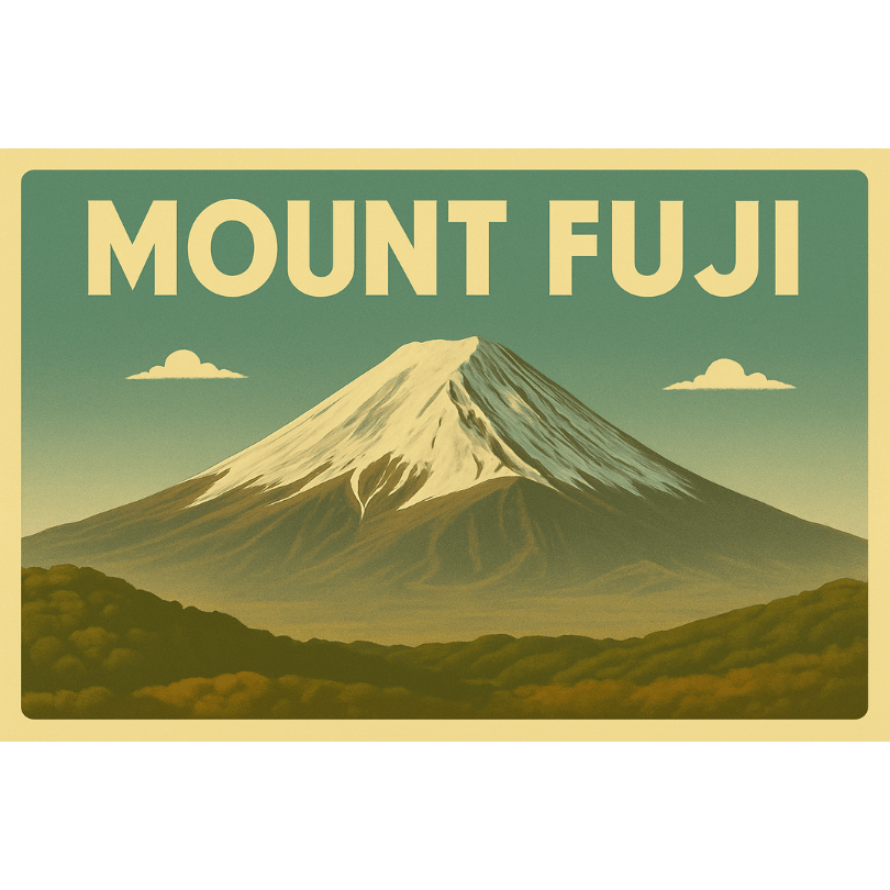 Sammeltasse 3: Mount Fuji – Japans stiller Riese