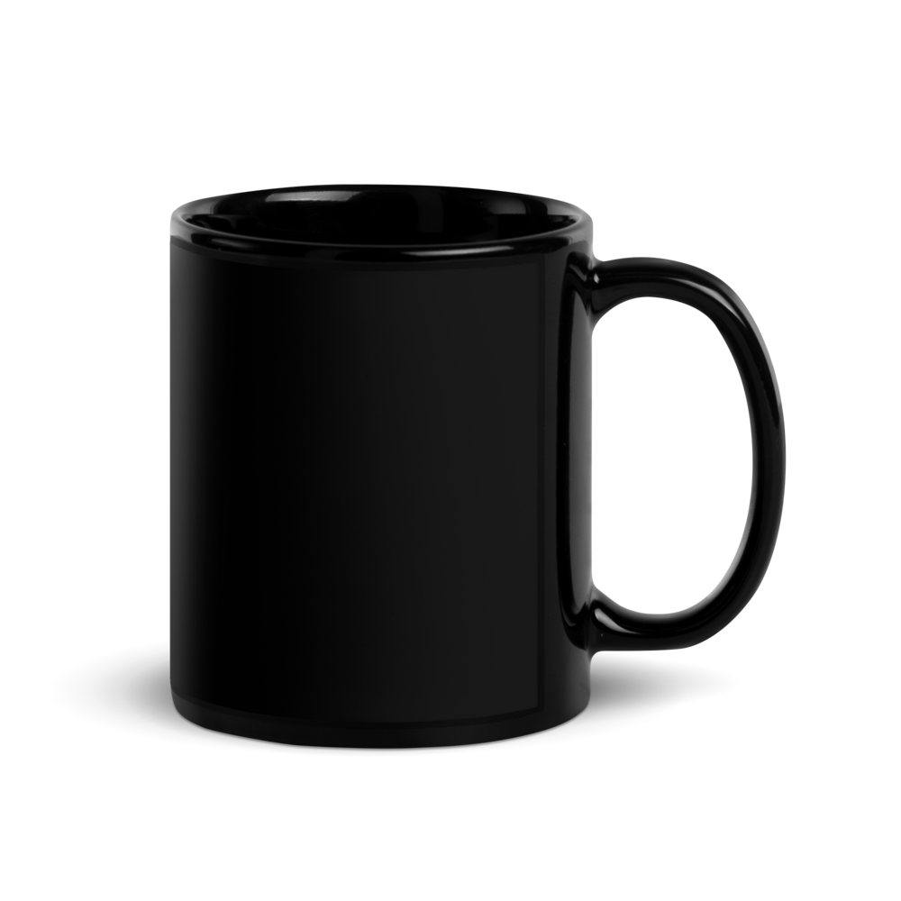 Wunderschöne Pferdetasse – Schwarze Keramik mit naturgetreuem Motiv