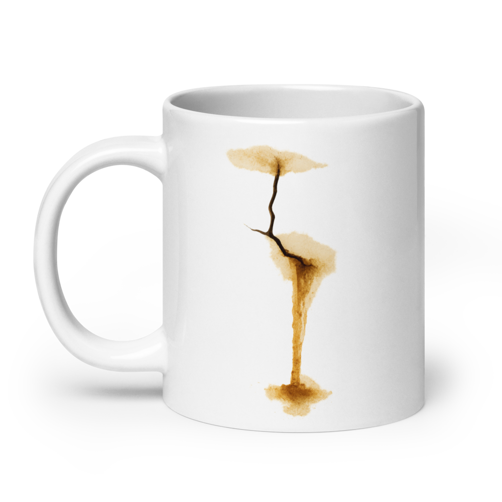 Undicht, aber ehrlich – Die kaputte Kaffeetasse