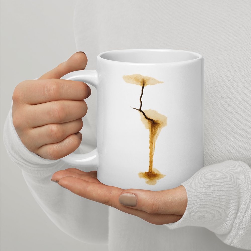 Undicht, aber ehrlich – Die kaputte Kaffeetasse