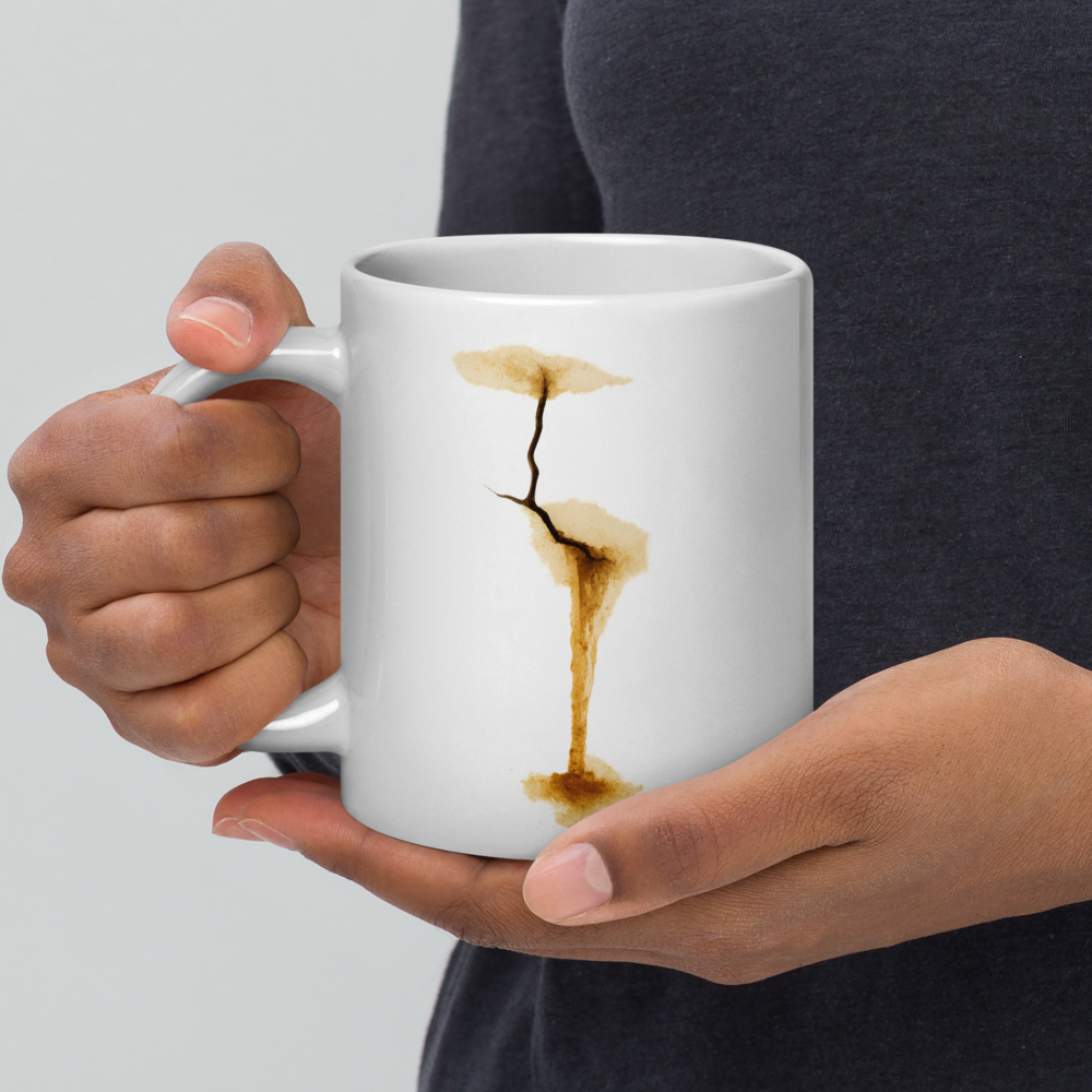 Undicht, aber ehrlich – Die kaputte Kaffeetasse